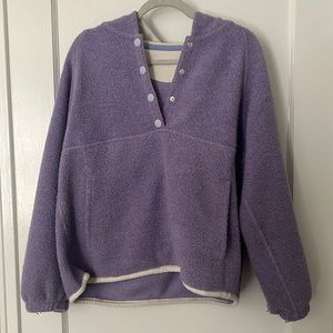 Outdoor Voices Megafleece Snap Up Hoodie